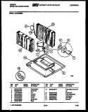 SYSTEM PARTS Diagram and Parts List for AK24E6RZA  Gibson Air Conditioner