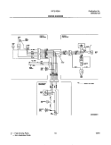 WIRING DIAGRAM Diagram and Parts List for FRT21FS5AW2  Frigidaire Refrigerator