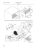 SYSTEM Diagram and Parts List for FRT8S6EMBE  Frigidaire Refrigerator