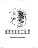 INTERIOR CABINET (CONVENTIONAL MODE Diagram and Parts List for UF13DL1  Frigidaire Freezer