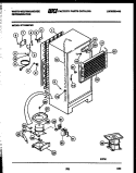 SYSTEM AND AUTOMATIC DEFROST PARTS Diagram and Parts List for RT219MCH2  Frigidaire Refrigerator