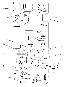 Power Control Circuit Board Diagram and Parts List for 5648998310  Kenmore Microwave