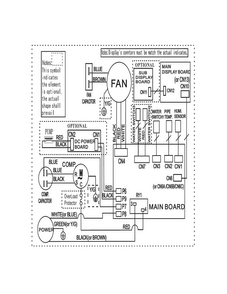 Wiring Diagram Diagram and Parts List for FAD504DWA15  Frigidaire Dehumidifier