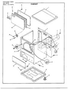 Part Location Diagram of 134145-039 Frigidaire Access panel alm