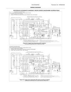 Wiring Diagram Diagram and Parts List for EW27MC65PSC  Electrolux Microwave Oven Combo