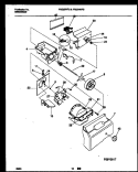 ICE DISPENSER Diagram and Parts List for FRS24WPBD0  Frigidaire Refrigerator