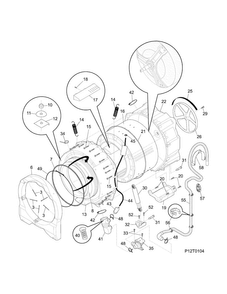 Part Location Diagram of 137385700 Frigidaire HOSE