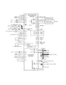 Wiring Diagram Diagram and Parts List for FGHB2735NP0  Frigidaire Refrigerator