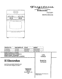 COVER Diagram and Parts List for FLF337AUC  Frigidaire Range