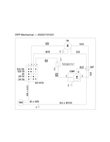 Wiring Diagram Diagram and Parts List for FFRA05C1Q114  Frigidaire Air Conditioner