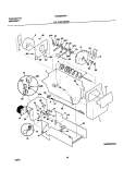 ICE CONTAINER Diagram and Parts List for FRS26KW3AW6  Frigidaire Refrigerator
