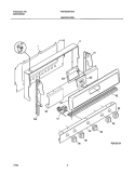 Part Location Diagram of 316100571 Frigidaire PANEL-BG G BETA FR
