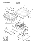 Part Location Diagram of 316301100 Frigidaire SCREW