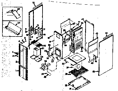 Part Location Diagram of 86846 Frigidaire Support