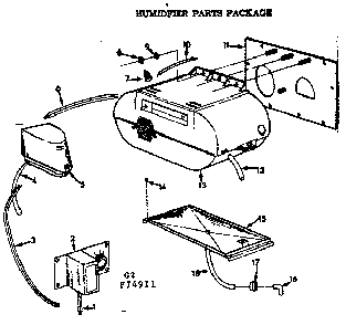 Part Location Diagram of 84079 Frigidaire Ground wire