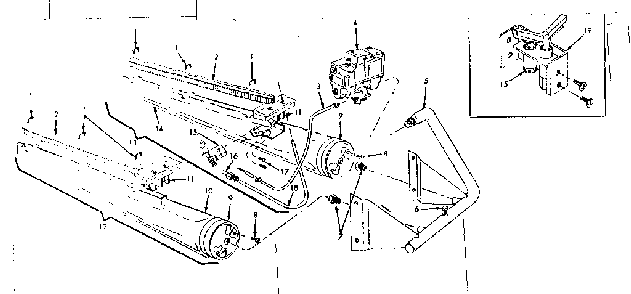 Part Location Diagram of 46555 Frigidaire Pilot burner