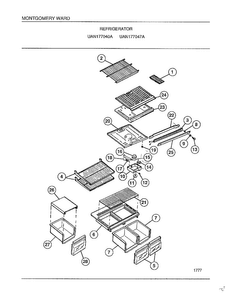 Part Location Diagram of 5303273104 Frigidaire DISCONTINUED