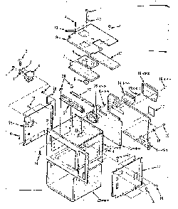 Cavity Parts-a Diagram and Parts List for 5648698510  Kenmore Microwave