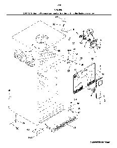 Cabinet Diagram and Parts List for 25360509619  Kenmore Refrigerator