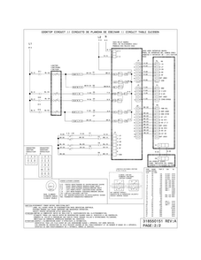 Wiring Diagram Diagram and Parts List for FGES3065KBF  Frigidaire Range