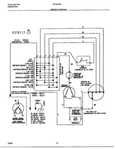 Wiring Diagram Diagram and Parts List for 5079005A  Frigidaire Air Conditioner