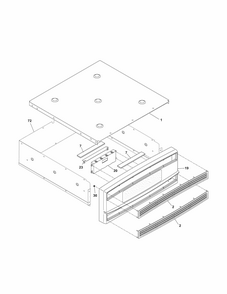 Part Location Diagram of 318106038 Frigidaire INSULATION
