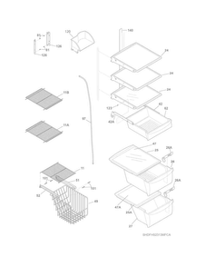 Part Location Diagram of 807332414 Frigidaire ENERGY GUIDE