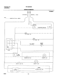 WIRING SCHEMATIC Diagram and Parts List for FRT15B1BW0  Frigidaire Refrigerator