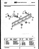 Part Location Diagram of 5303271828 Frigidaire THERMSTAT