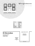 COVER Diagram and Parts List for FGC36S7FCA  Frigidaire Cooktop