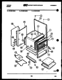 Part Location Diagram of 3051091 Frigidaire LINER-BOTTOM