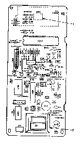 Power And Control Circuit Board Diagram and Parts List for 5648773580  Kenmore Microwave
