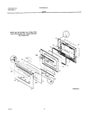 Part Location Diagram of 316117900 Frigidaire GLASS