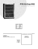 COVER Diagram and Parts List for CFBC46F5LS  Frigidaire Wine and Beverage Cooler