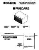 COVER Diagram and Parts List for FAC056W7A7  Frigidaire Air Conditioner