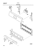 Part Location Diagram of 316232662 Frigidaire Control Panel - Black