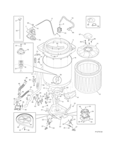 Part Location Diagram of 137364500 Frigidaire HOSE