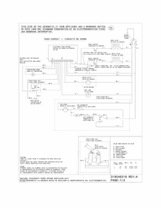 Wiring Diagram Diagram and Parts List for 79030554802  Kenmore Wall Oven