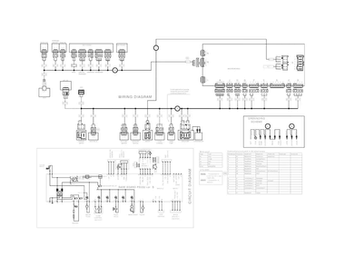 Wiring Diagram Diagram and Parts List for FGID2476SB0A  Frigidaire Dishwasher