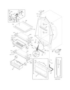 Part Location Diagram of 5304495760 Frigidaire BUSHING