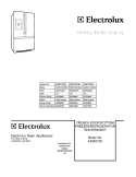 COVER Diagram and Parts List for E23BC78IPS2  Electrolux Refrigerator