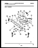 CONSOLE AND CONTROL PARTS Diagram and Parts List for MLXE62RBW0  Tappan Washer Dryer Combo