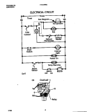WIRING DIAGRAM Diagram and Parts List for FFU14F9GW1  Frigidaire Freezer