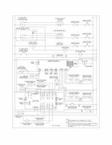 Wiring Diagram Diagram and Parts List for 79097223410  Kenmore Range