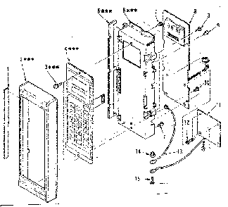 Part Location Diagram of 11826 Maytag Fcc label