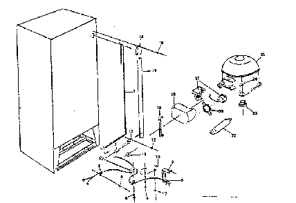 Part Location Diagram of 11475 Frigidaire Clip