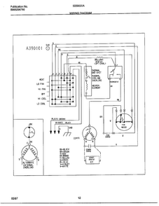 Wiring Diagram Diagram and Parts List for 5339000  Frigidaire Air Conditioner