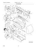 ICE CONTAINER Diagram and Parts List for FRS6B5EEW3  Frigidaire Refrigerator