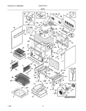 Part Location Diagram of 318561201 Frigidaire FLUE ASSEMBLY