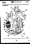 BODY PARTS Diagram and Parts List for REG95WLB0  Frigidaire Wall Oven